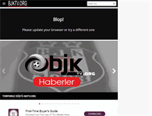 Tablet Screenshot of bjktv.org